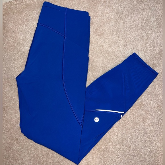 lululemon athletica Blue Leggings - Picture 1 of 2